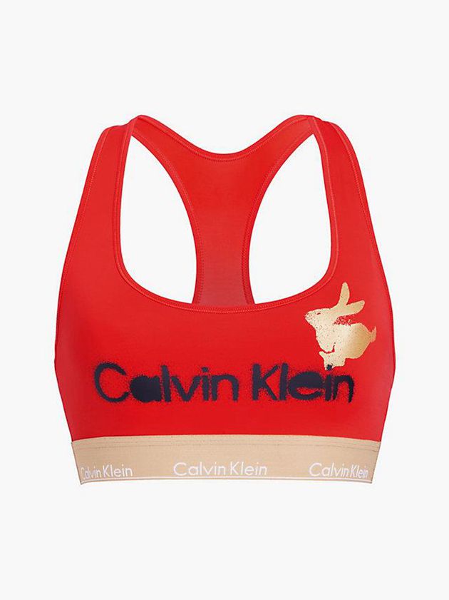 Calvin Klein USA Classic Womens Bra Red 2069781-PE